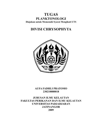 Danang wicaksono (13150762) ahmad karim. Chrysophyta