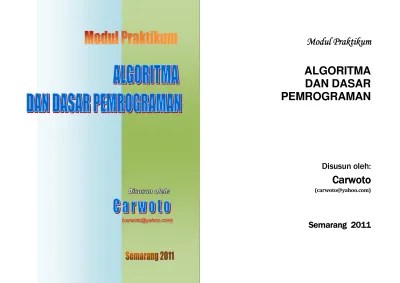 Hidupkan kompor, dan masukkan air ke dalam wajan/panic hingga . Praktikum Algoritma Dan Pemrograman