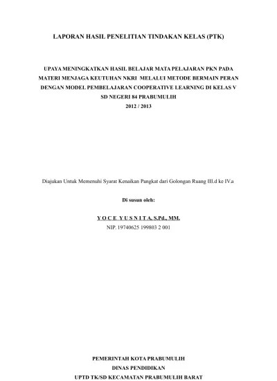 Yang dimiliki ptk pkn smp kelas 7 8 9 pdf. Top Pdf Ptk Pkn Kelas 5 123dok Com