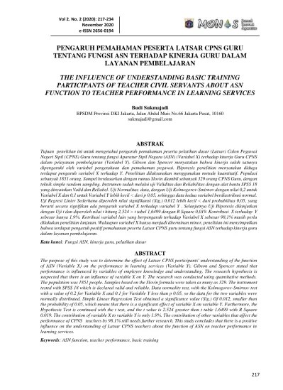 Pentingnya analisis kebutuhan diklat dalam corporate university. Rancangan Aktualisasi Yang Inovatif Efektif Dan Sustainable Pada Pelatihan Dasar Latsar Cpns