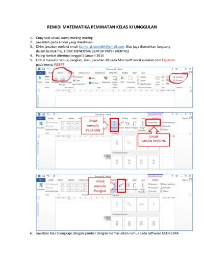 Pembahasan berupa video pembelajaran daring/online mata pelajaran matematika sma/ma. Remidi Matematika Peminatan Kelas Xi Unggulan