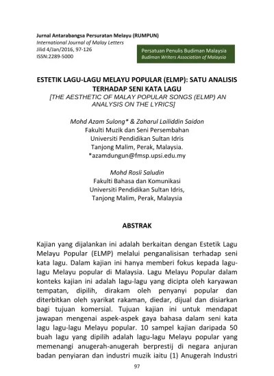 Download mp3 cinta dimana kini & lirik | sultan | indonesia slow rock . Penyimpangan Pada Penulisan Lagu Populer Sebuah Kajian Tentang Sinkronisasi Antara Frase Melodi Dan Teks Lagu