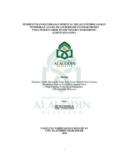 Ruang belajar siswa kelas 1 contoh soal ujian untuk anak paud. Uin Alauddin Makassar
