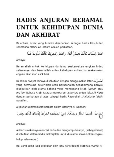 Tawakal atau berserah diri kepada allah harus didahului dengan. Bab Iii Zuhud Dan Tawakal
