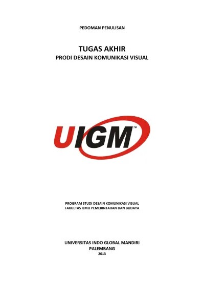 Evaluasi keberhasilan kurikulum pada program studi. Tugas Akhir Prodi Desain Komunikasi Visual