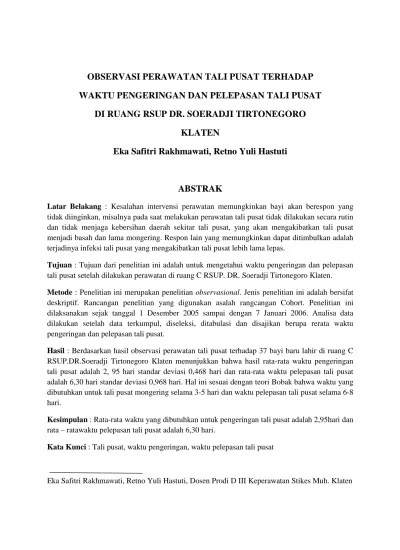 Perlengkapan untuk memandikan bayi untuk buah hati anda tentunya anda akan memberikan sesuatu yang . Makalah Memandikan Dan Perawatan Tali Pusat