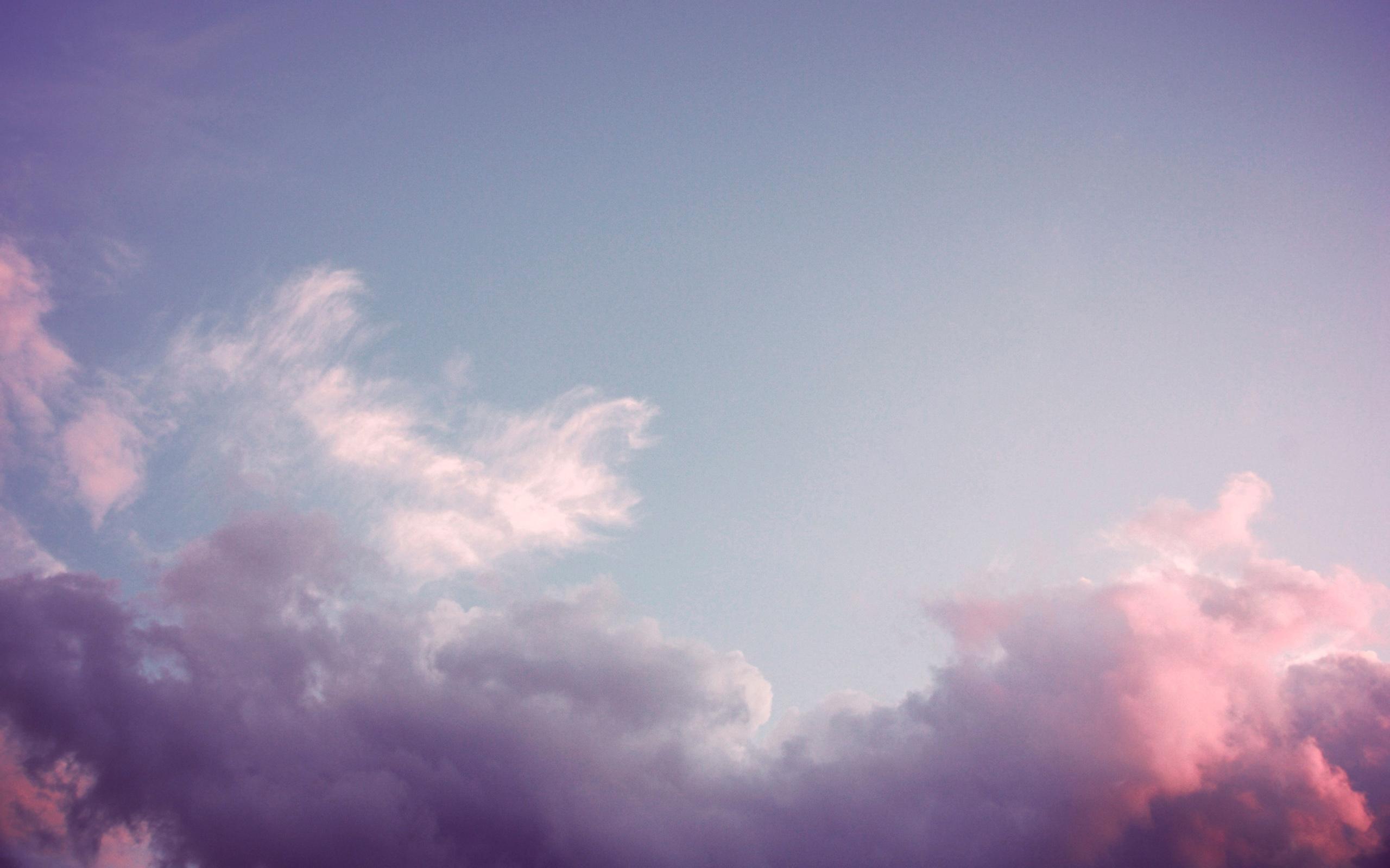 Tap and hold on an empty area. Wallpaper Sky Clouds Pink Hd Widescreen High Definition Fullscreen