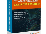 Whatsapp Numbers Database