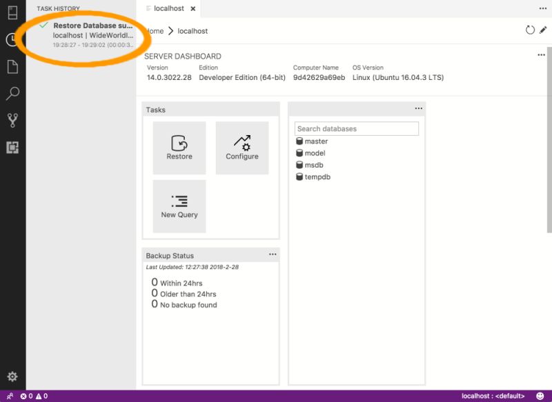 How To Restore A Sql Server Database On A Mac Using Sql Operations Studio - Premium Sunset Picture Gallery - Mobile