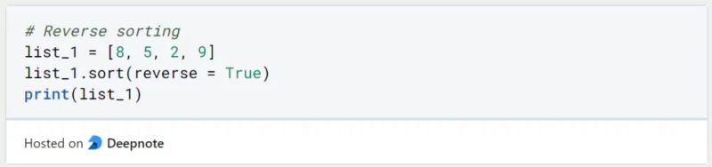 Sortieren Einer Liste Python Wie Man Eine Liste In Python Umkehrt Yuhep - Colorful Photo Collection - 4K Quality