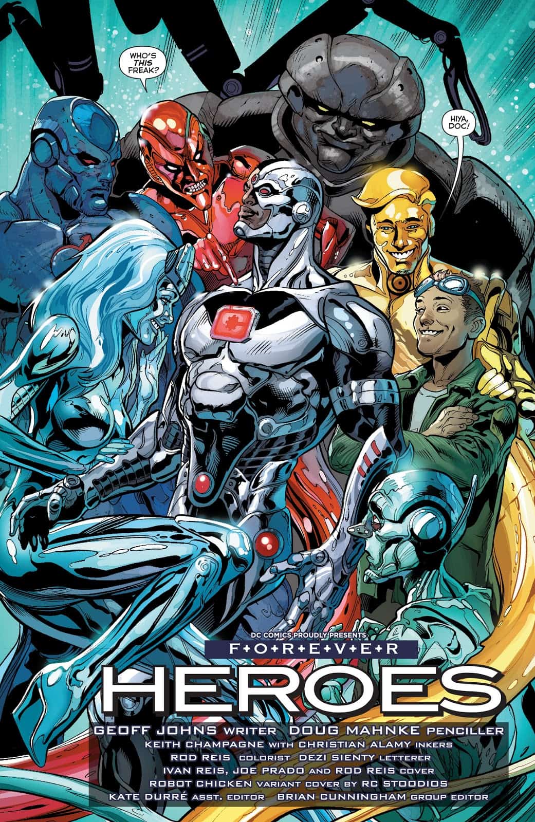DC Day Series: The Metal Men's Mission In 'Forever Evil