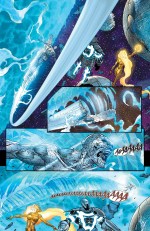 In 'Annihilation: Heralds of Galactus,' (2007) #2, Silver Surfer absorbs the energy of the Big Crunch to defeat Proemial Gods.