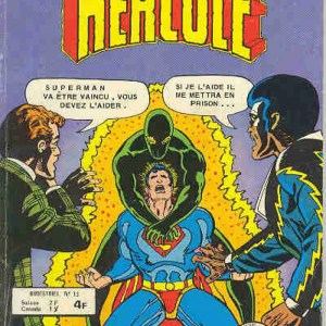 Hercule (1e Série - Collection Flash) tome 13 - Eclair Noir contre Superman (édition 1979)