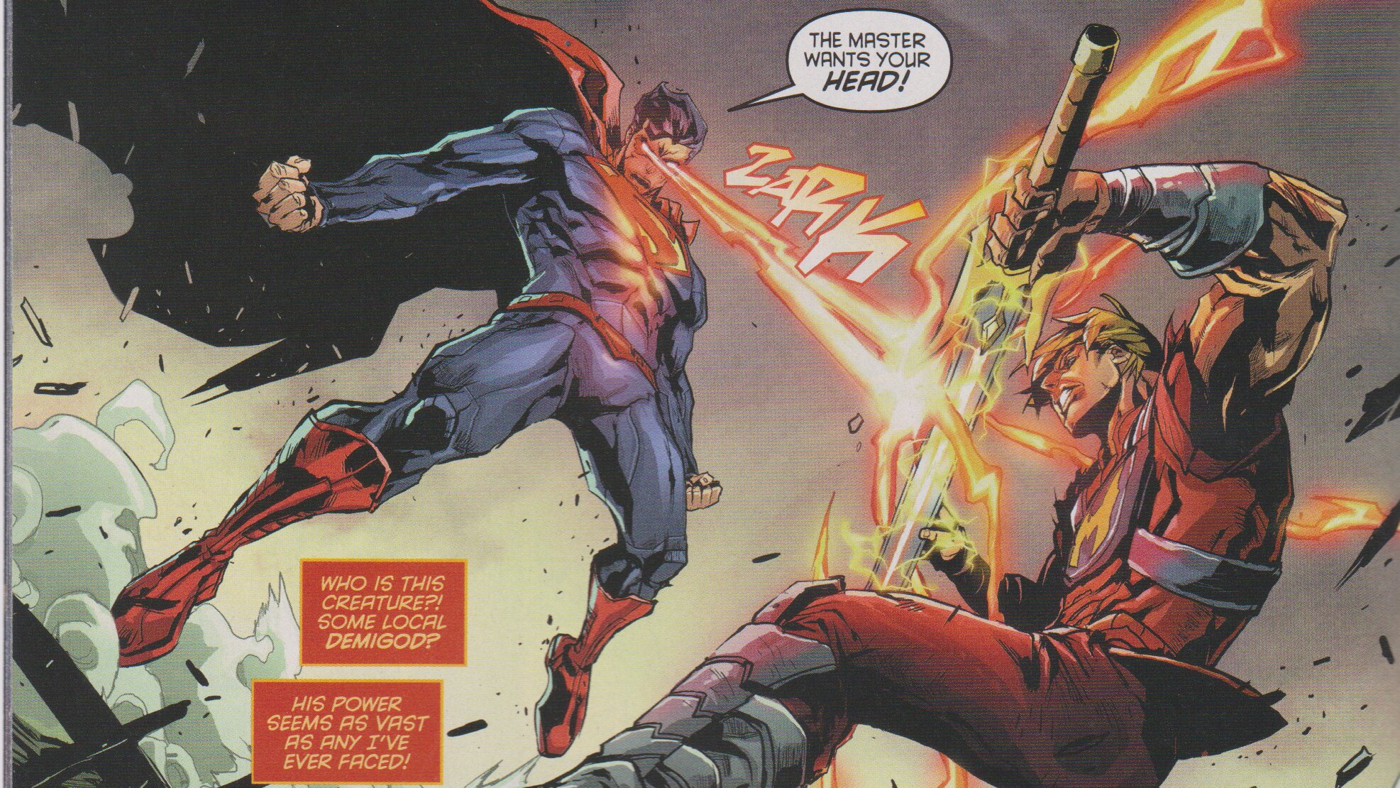 Metropolis Battles: Superman vs He-Man (Hero vs Hero)