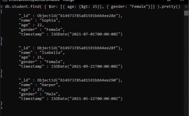 MongoDB Find Multiple Conditions - DatabaseFAQs.com