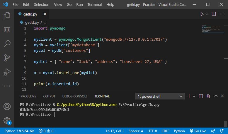 How To Get Id From Mongodb After Insert Databasefaqs Com - Perfect Abstract Picture - High Resolution