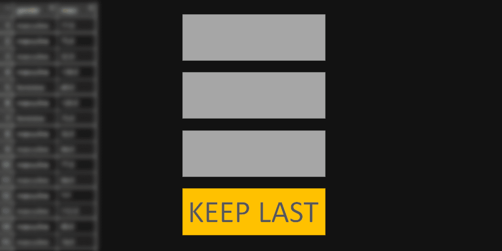 Remove duplicates and keep last in R Data Cornering