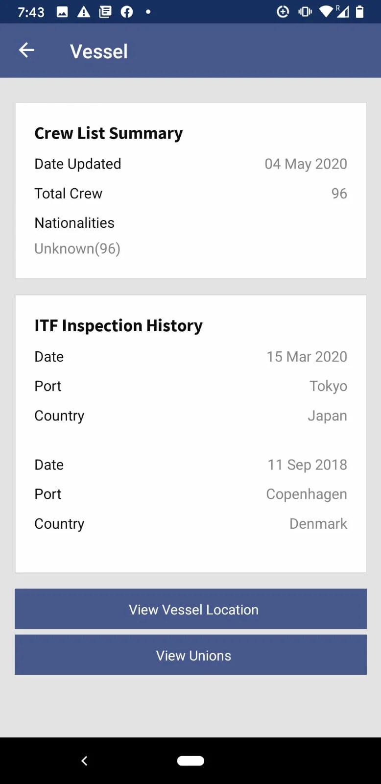 Itf africa regional office contact: Maritime API in Mobile Apps Examples | Datalastic | Vessel ...