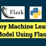 Deploy Machine Learning Model Using Flask - Data Magic AI