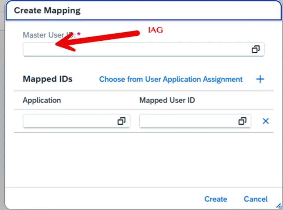 Managing User ID Mapping In SAP IAG Image 2026 01