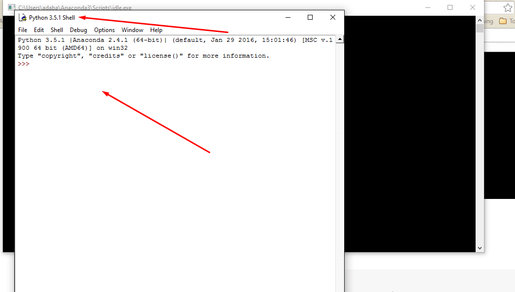 How To Power On The Python Idle Python DataPandas