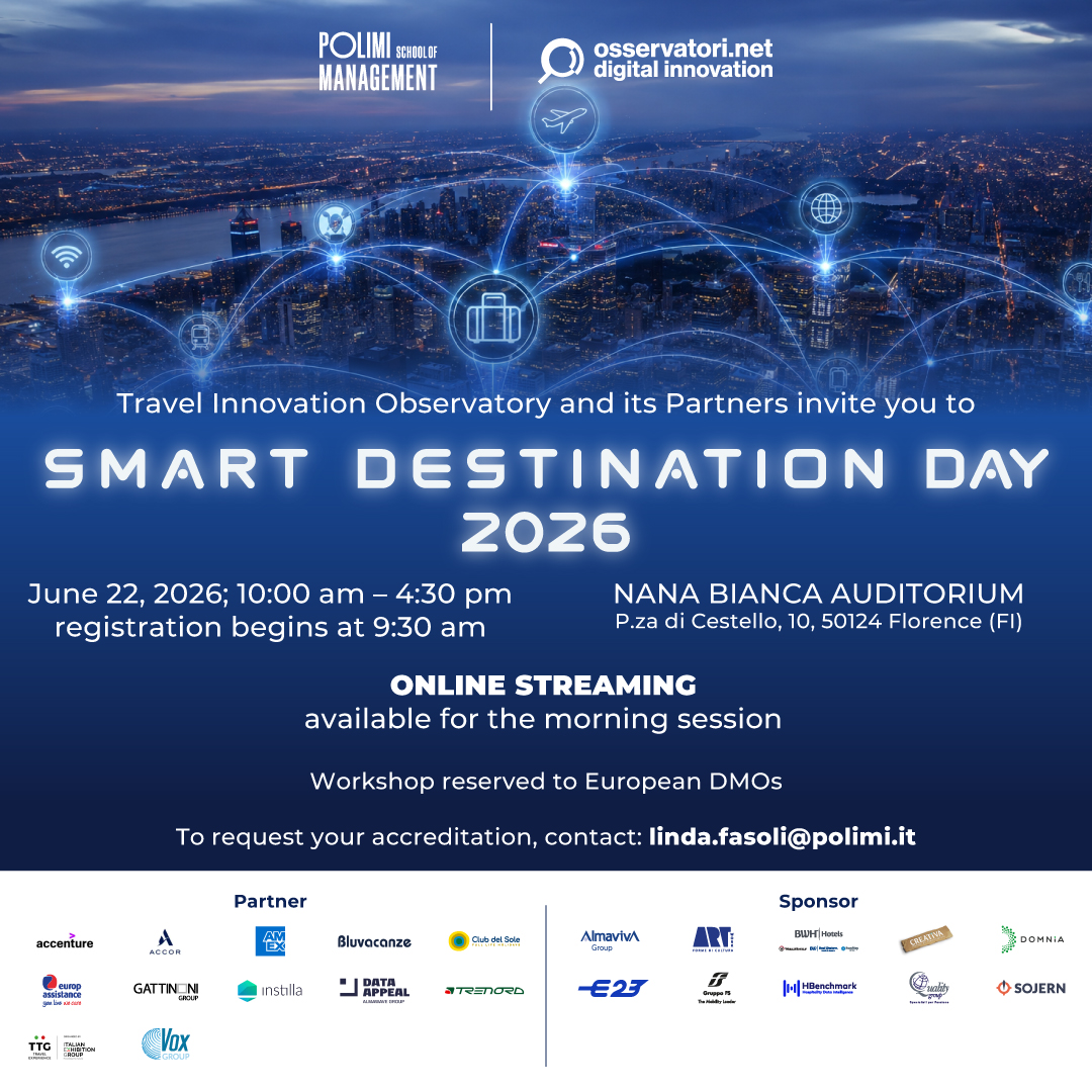 Smart Destination Day 2026 POLIMI S Exclusive Event For DMOs POST 2026 ENG V3 
