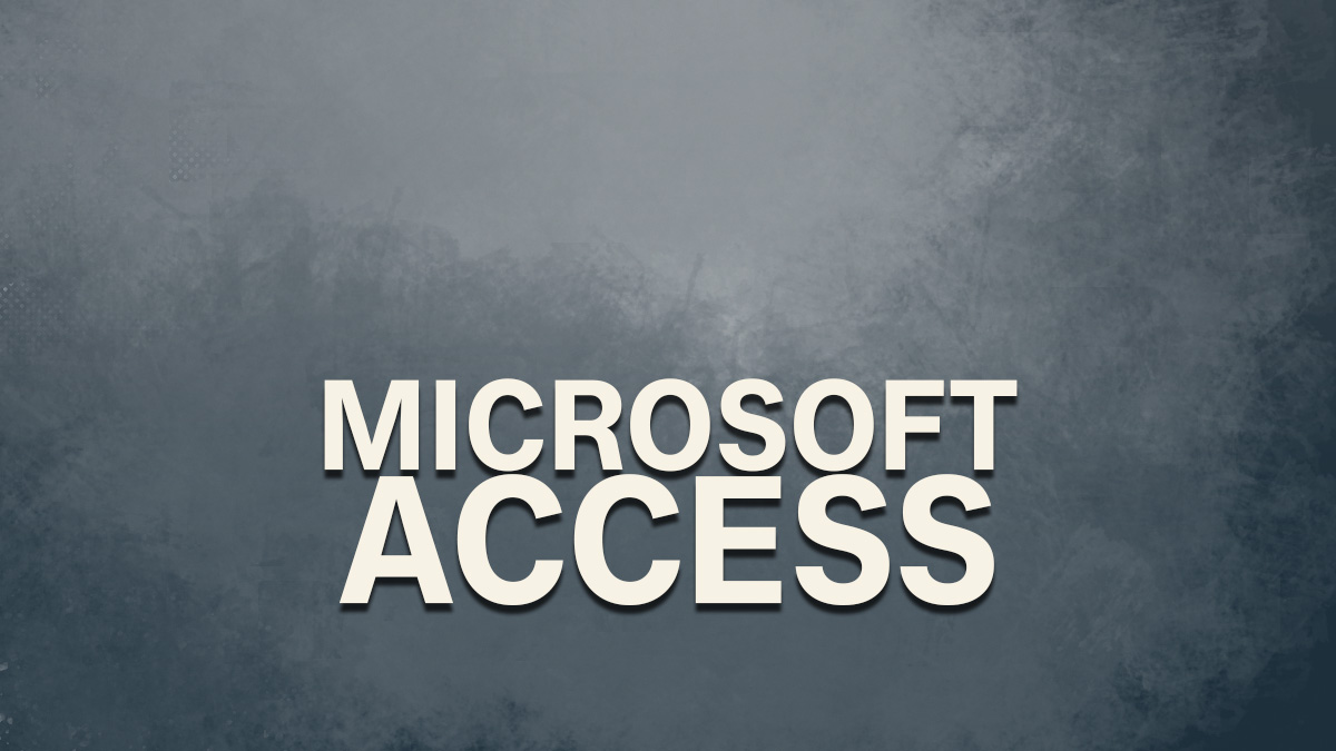 Microsoft Access คืออะไร