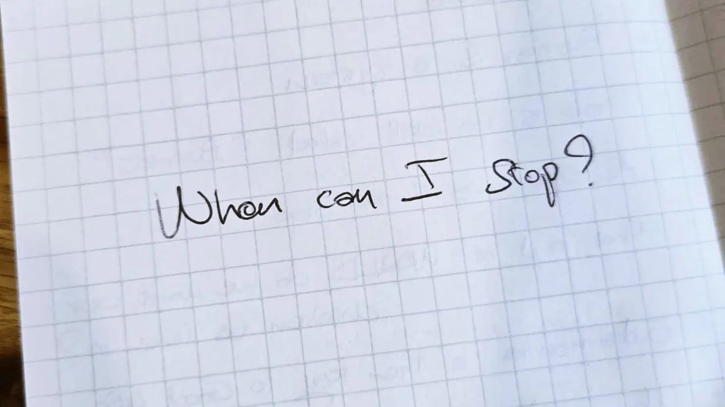 เราต้องตื่นมาทำสิ่งนี้ไปอีกนานแค่ไหน