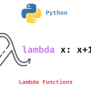 Lambda Functions In Python - Data Science Parichay