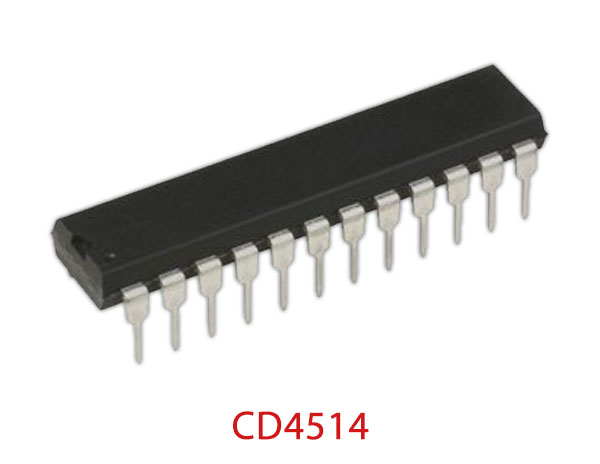 5x CD4514BE CMOS Decoder DIP-24 – Latch 4-Bit A 16 Linee – GCSUPERMARKET