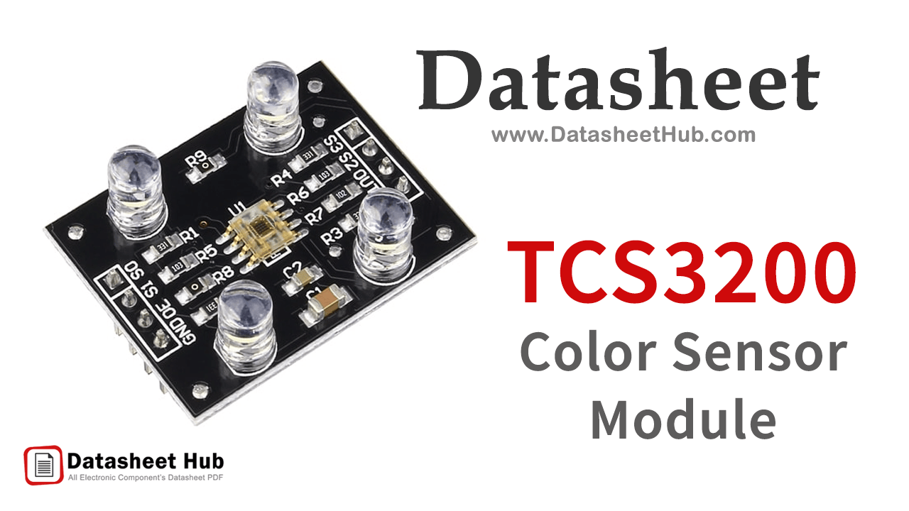 Color Sensor Modeule TCS3200 Programmable Color Sensor Module - Datasheet Hub