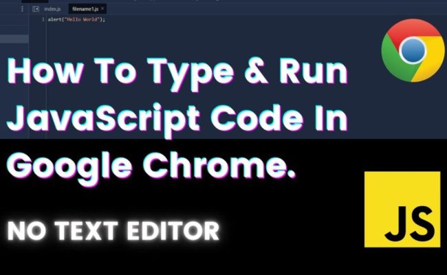 How Do I Run JavaScript In My Browser? - Datatas