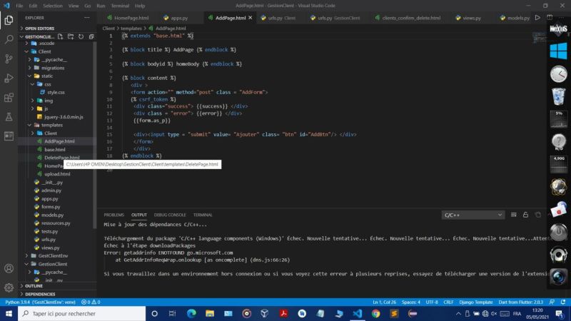 Django Tailwindcss Css Html Python Webdevelopment Learntocode - Stunning Gradient Art - 4K