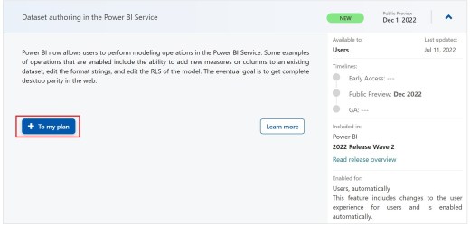 Curate a Personal Power BI, Dynamics 365, and Power Platform Roadmap with the Release Planning Portal