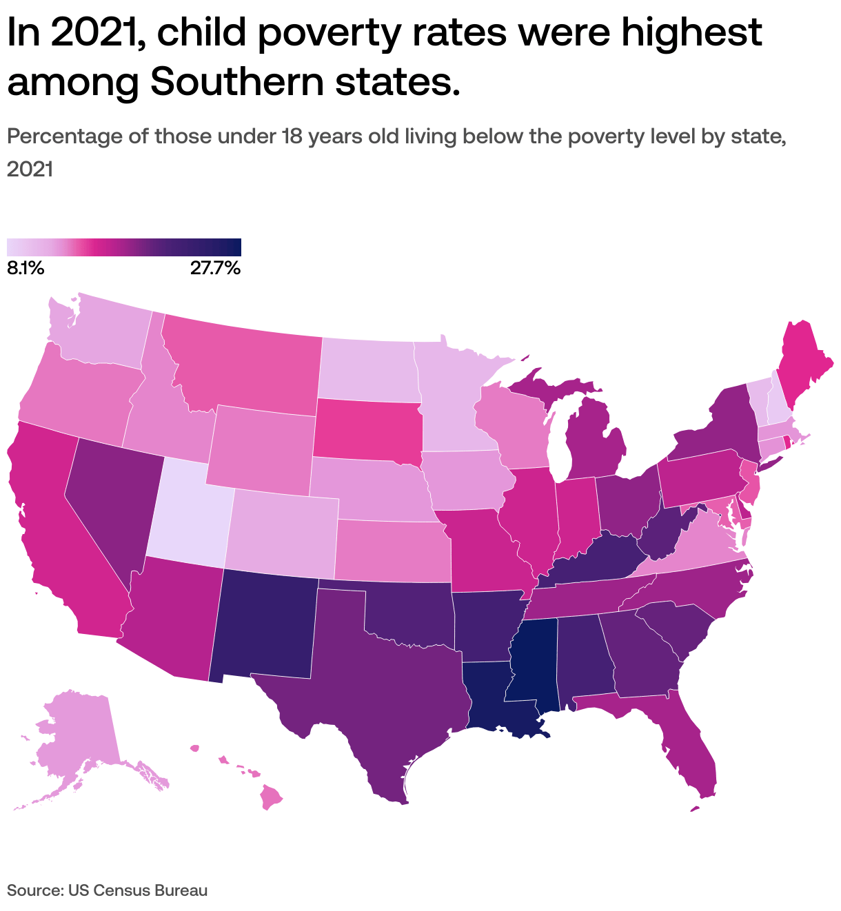 Which States Have The Highest Child Poverty Rates Full.