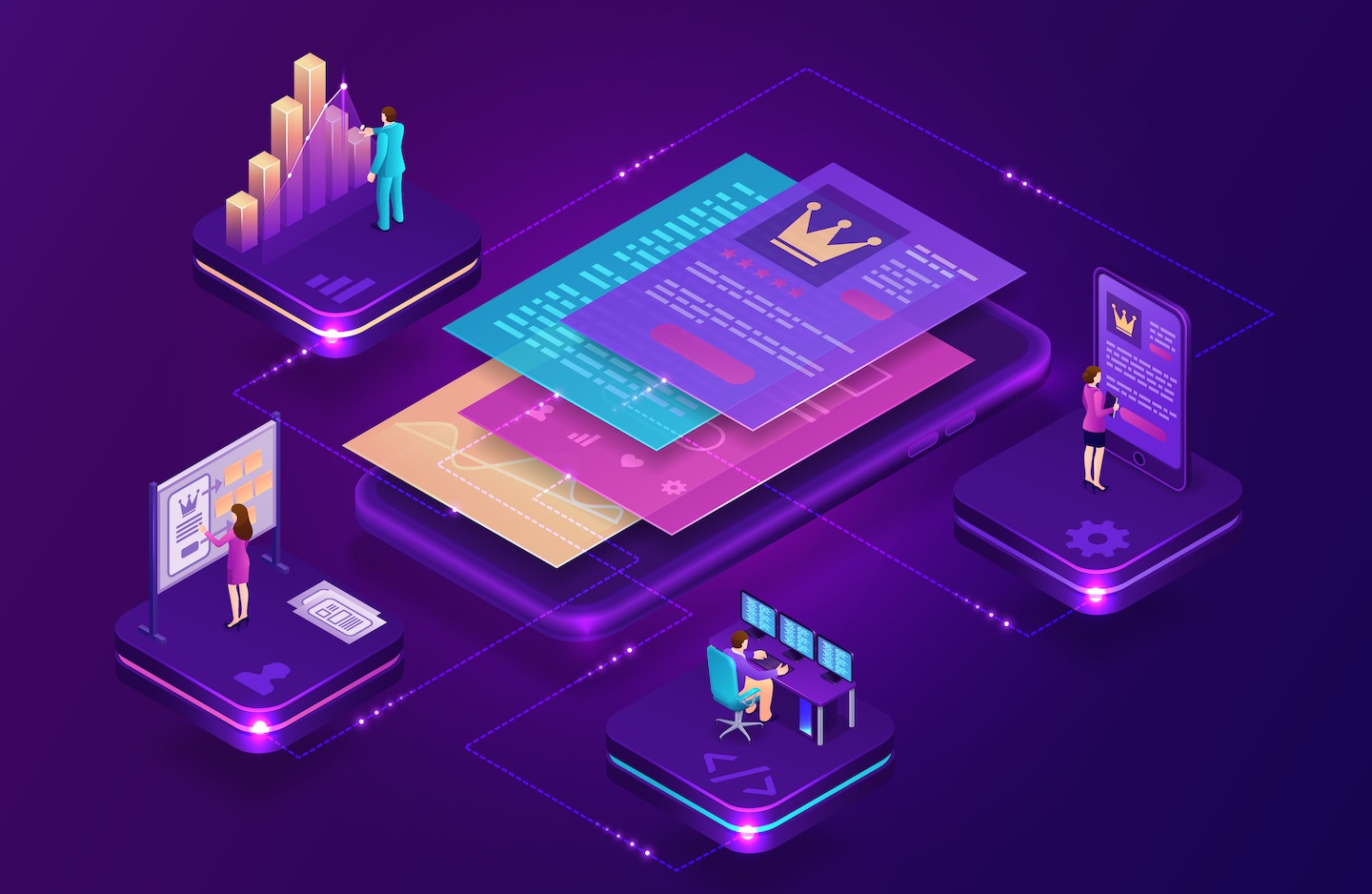 Data application development