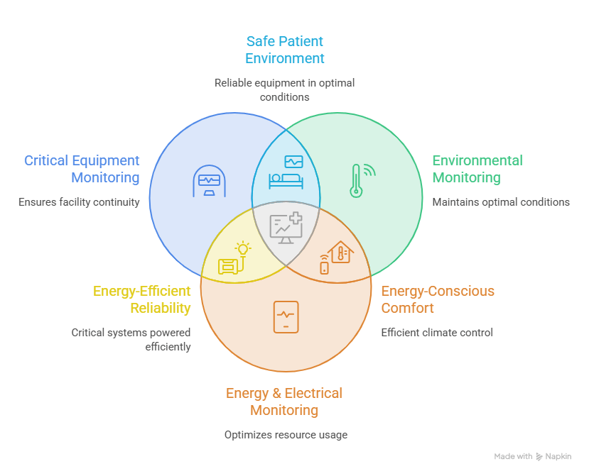 Synergy in Hospital IoT Monitoring