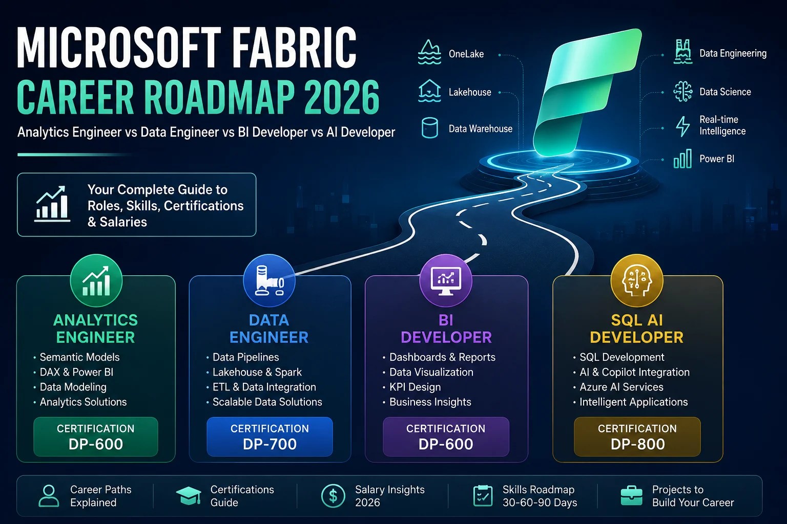 Microsoft Fabric Roadmap 2026 Plan Your Learning Path Microsoft Fabric Career Roadmap 2026.webp
