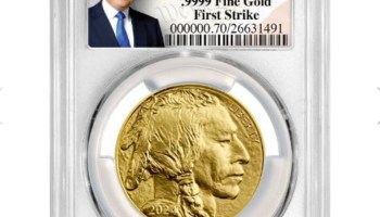 PCGS MS-70 First Day of Issue 2024 1 oz American Gold Eagle