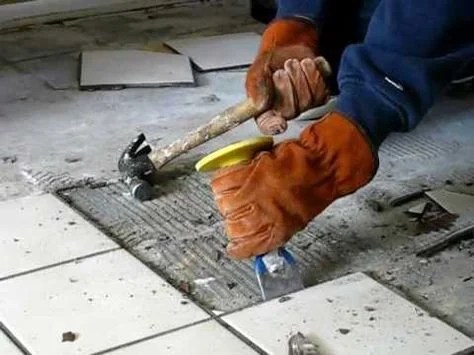 removing tiles