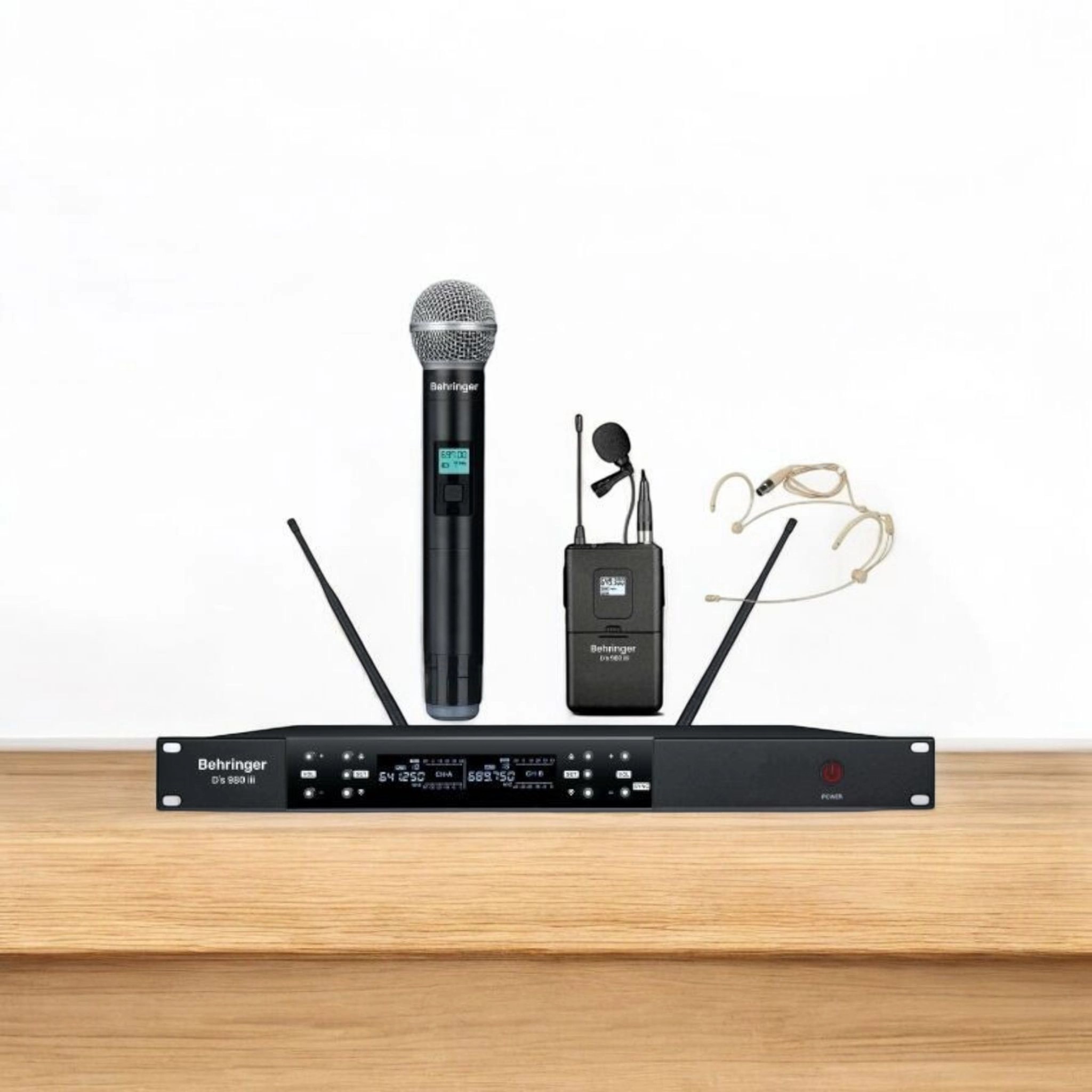 Behringer 3 in 1 wireless microphone ds 980 iii