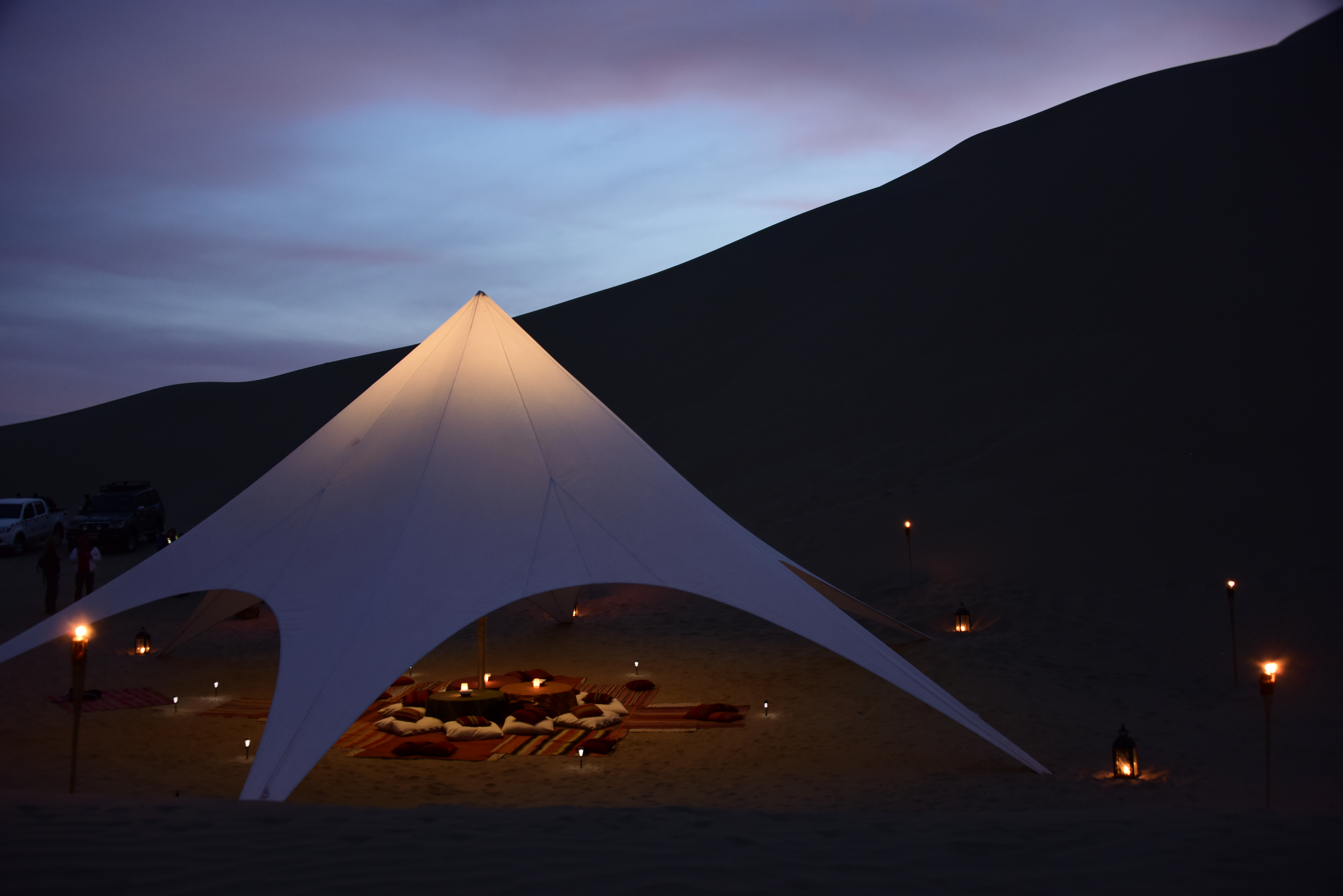 Dinner in the desert