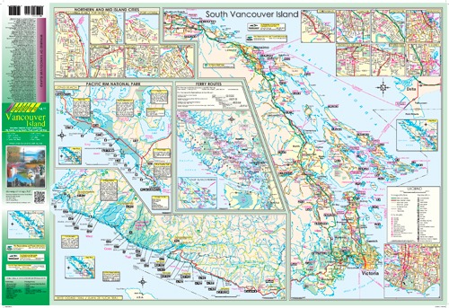 Vancouver Island Davenport Maps Ltd Vanisle Coverside 