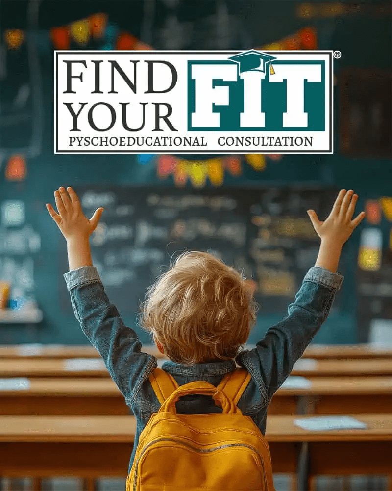 Sarasota and Venice FL psychoeducational consultations | Find Your FIT Call us today 941-702-2457