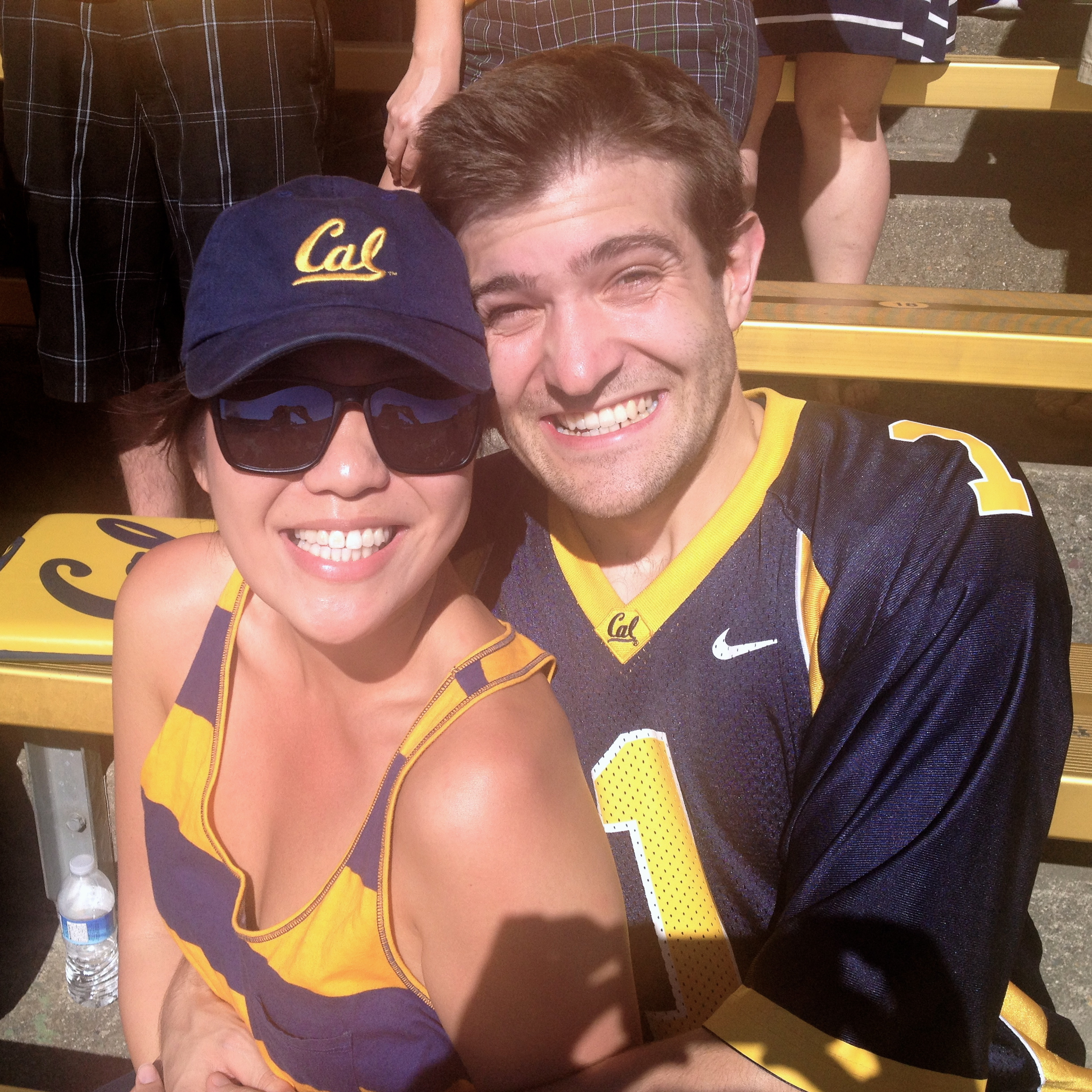 At the game after the proposal