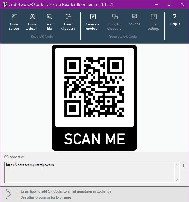 How To Generate Your Own Qr Codes Daves Computer Tips - Ultra HD Sunset Patterns for Desktop