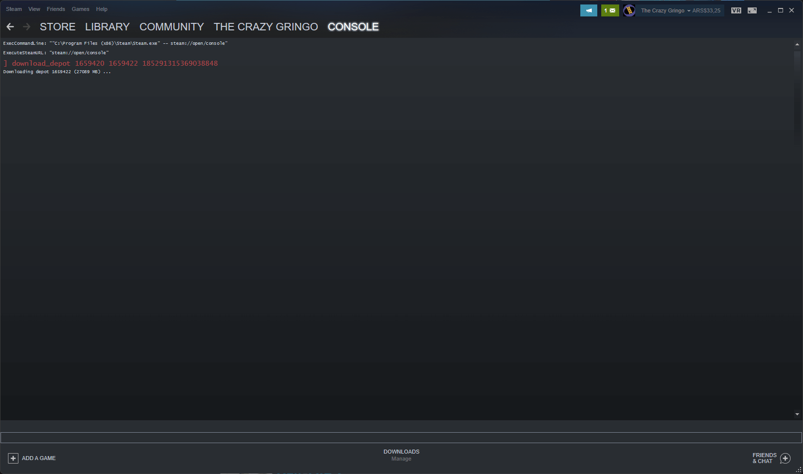 How To Roll Back Game Version On Steam Daves Computer Tips Steam Console Command Download 