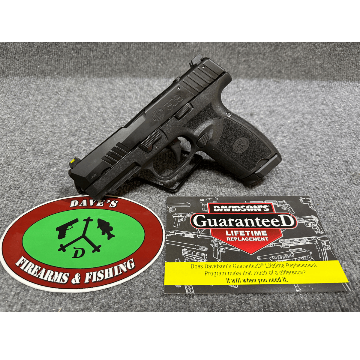 New - FN 309 in 9mm, Optic cut with fiberoptic front sight
