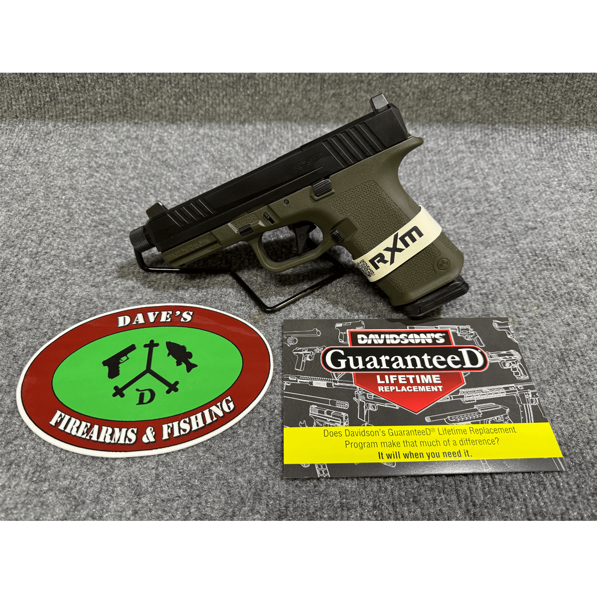 New - Ruger RXM in 9mm, ODG, Threaded.