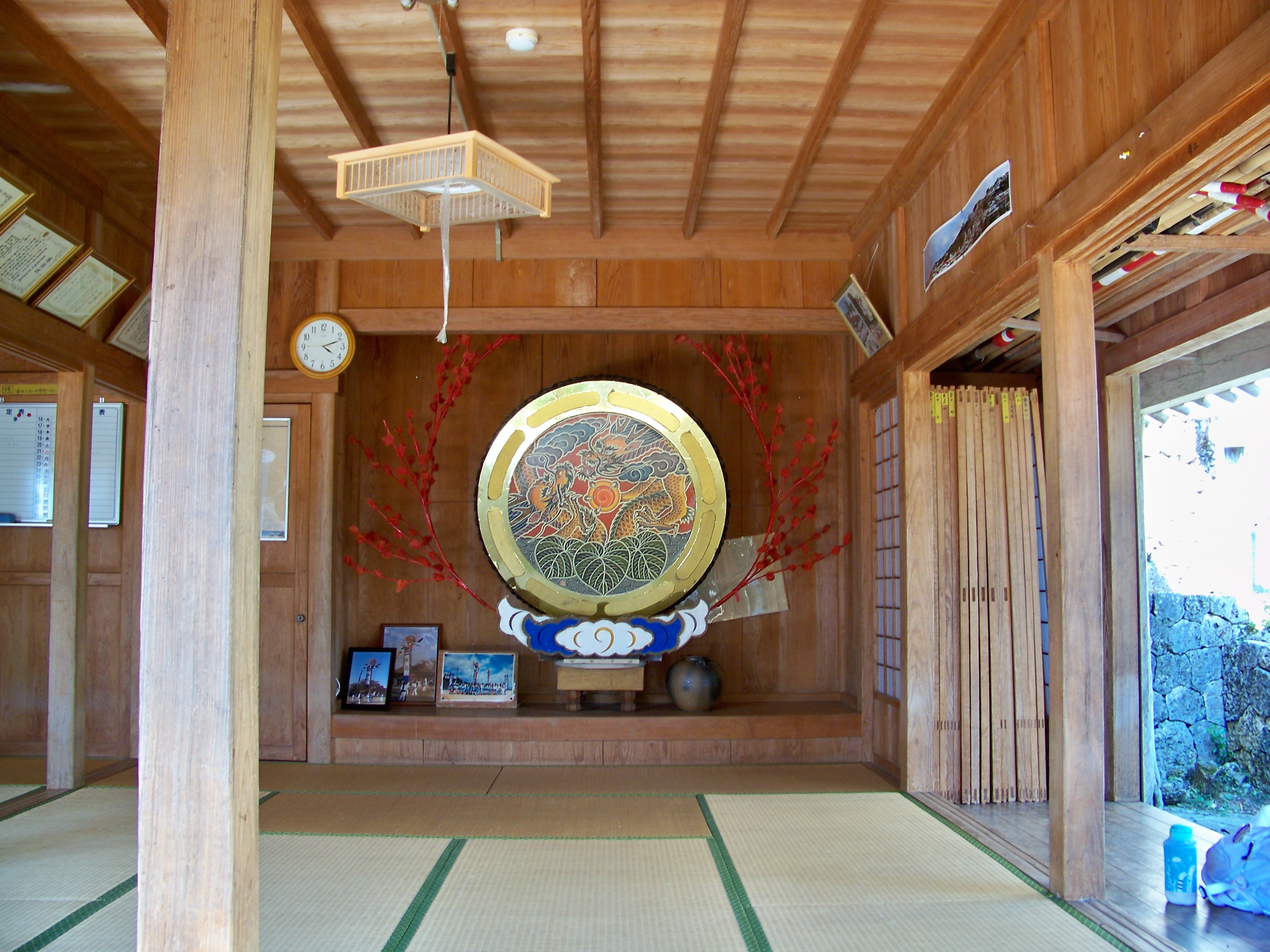 This was the "gazebo." Just an open-air tatami room in the middle of the street. Nice place to chill on a hot day.